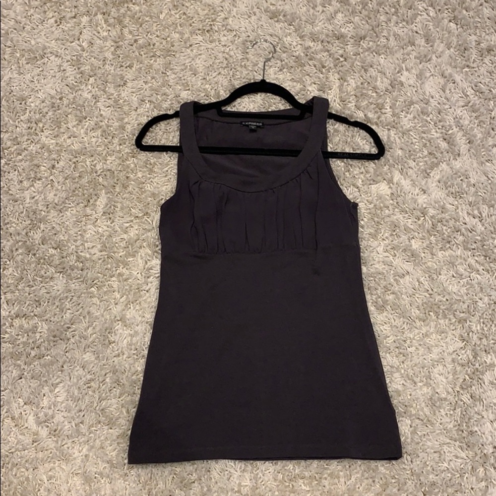 Dark gray Express top